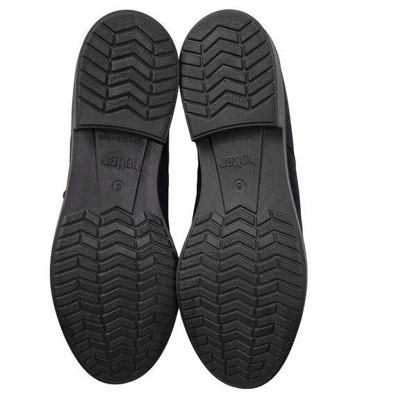 NWOT/NWOB Hotter Suede Leather Cornwall Comfort Oxford Shoes Size UK 8/US 10 - Picture 9 of 9